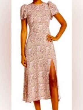 AFRM maxi Dress Snake Print
